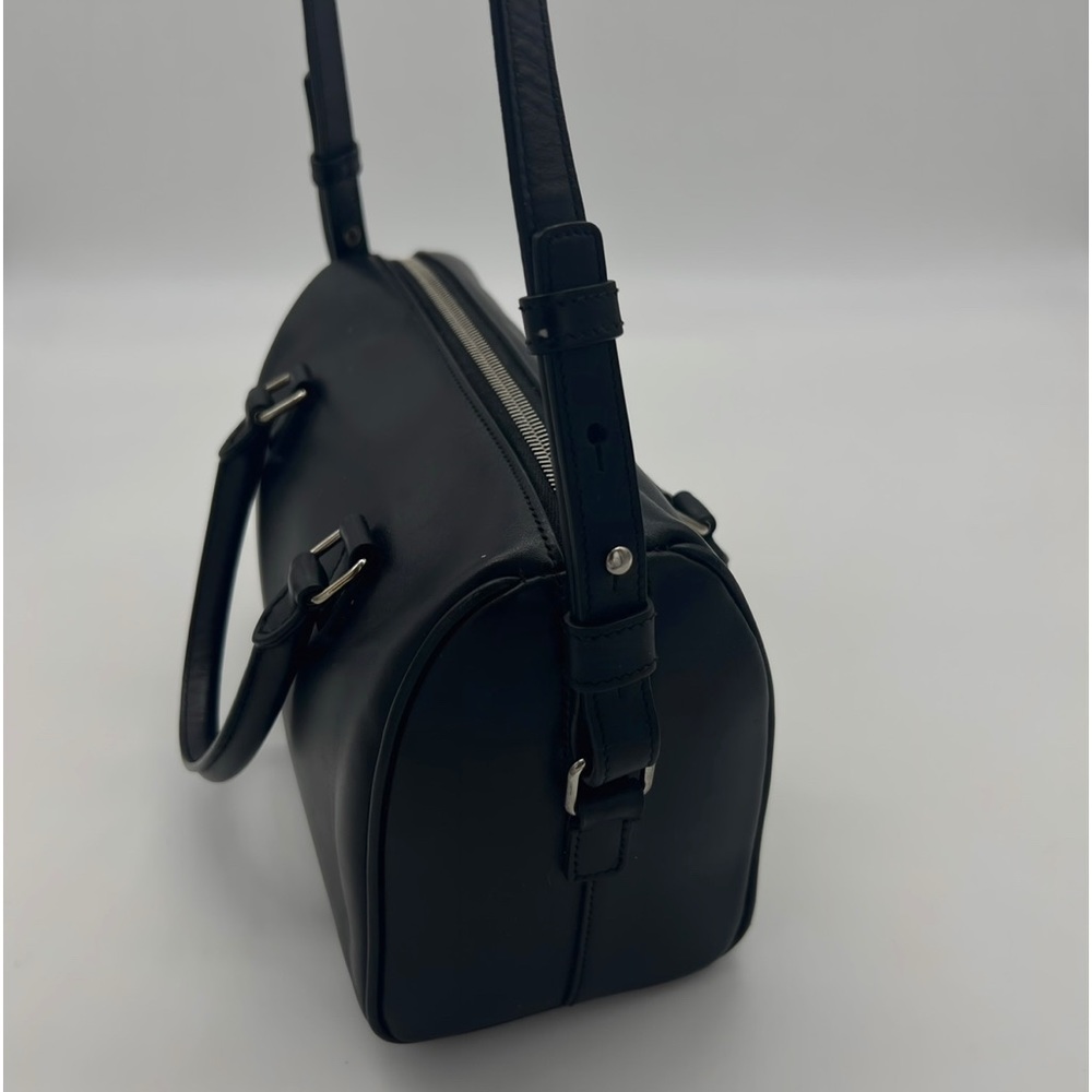 RARE YSL ✨Excellent Condition✨Classic Baby Studded Duffle Bag in Black Leather - Picture 7 of 12